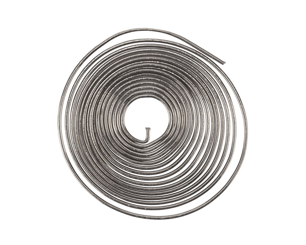 Припой с канифолью ПОС-61, 1м, Ø0,8мм, (олово 61%, свинец 39%), спираль, конверт REXANT