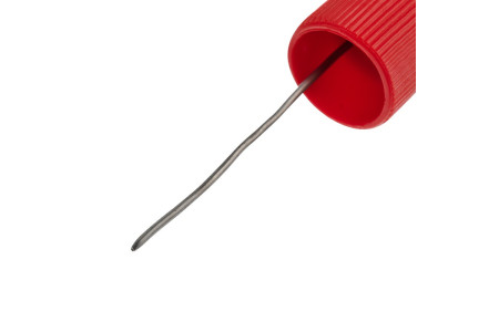 Припой с канифолью ПОС-40, 10г, Ø1мм, (олово 40%, свинец 60%), колба REXANT