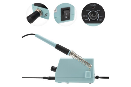 Паяльная станция (паяльник), серия МИНИ - Mi10, 10Вт, 230В, 100-450°C REXANT Паяльная станция (паяльник), серия МИНИ - Mi10, 10Вт, 230В, 100-450°C REXANT