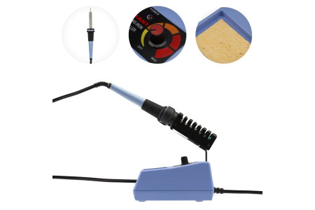 Паяльная станция (паяльник), модель R098, 48Вт, 230В, 160-480°C REXANT