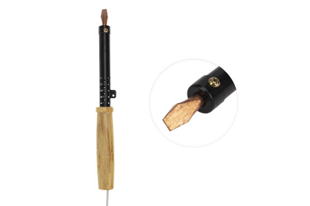 Паяльник с деревянной ручкой, серия ЭПСН, 80Вт, 230В, пакет REXANT Паяльник с деревянной ручкой, серия ЭПСН, 80Вт, 230В, пакет REXANT