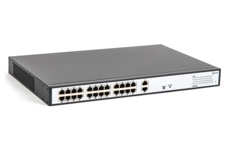 SKAT PoE-24E-2G коммутатор PoE Plus, мощность 250Вт, порты: 24-Ethernet, 2-Uplink