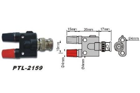 PTL-2159 Переходник BNC-гнездо