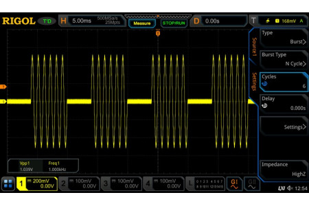 MSO7000-AWG Опция двухканального генератора сигналов